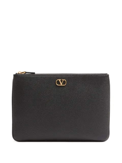 Valentino Garavani pochette à détail VLogo