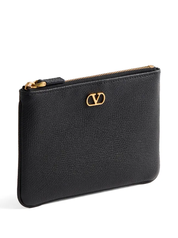 Valentino Garavani Clutch VLogo Signature | Preto | FARFETCH BR