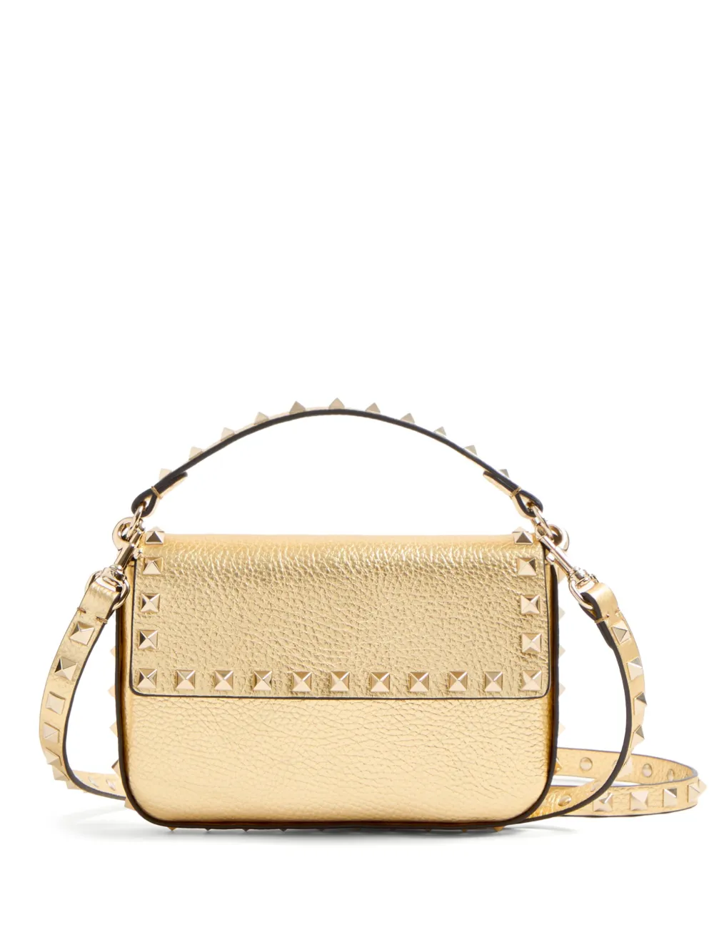 Valentino Garavani شنطة 'روكستد' صغيرة | ذهبي | Image 1