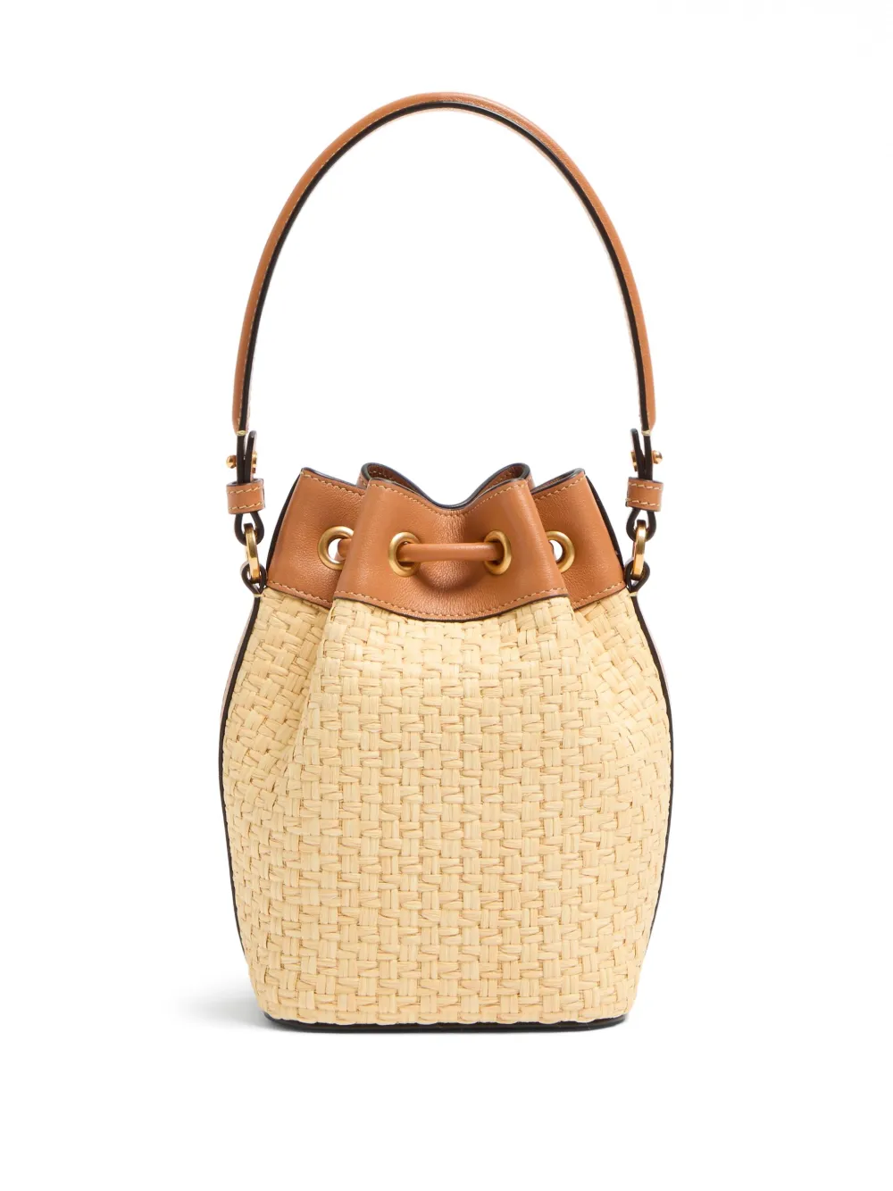 Valentino Garavani VLogo Signature bucket-tas - Beige