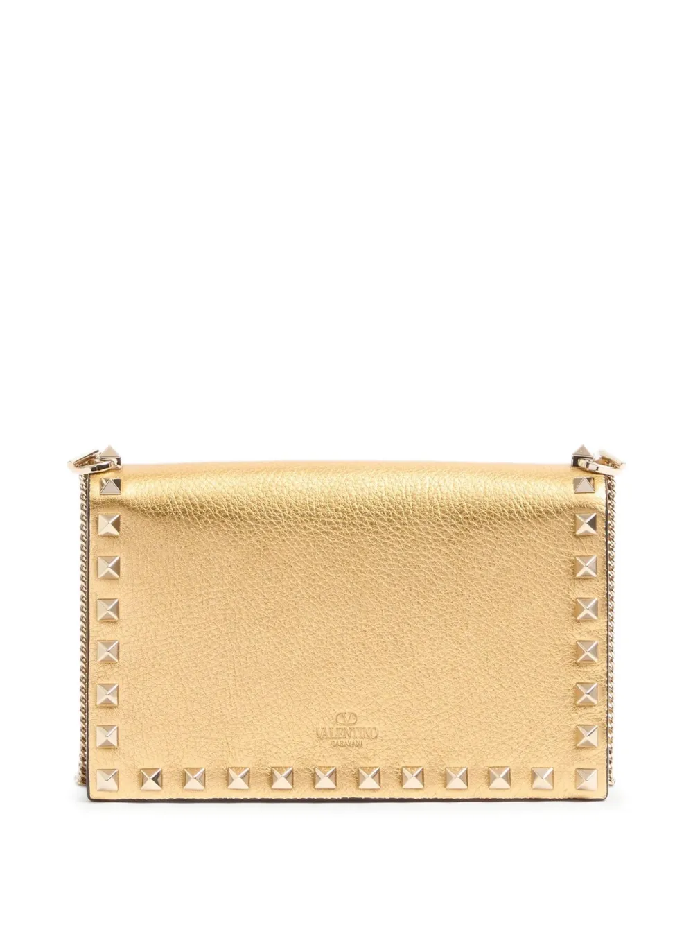 Valentino Garavani Rockstud kleine tas Goud
