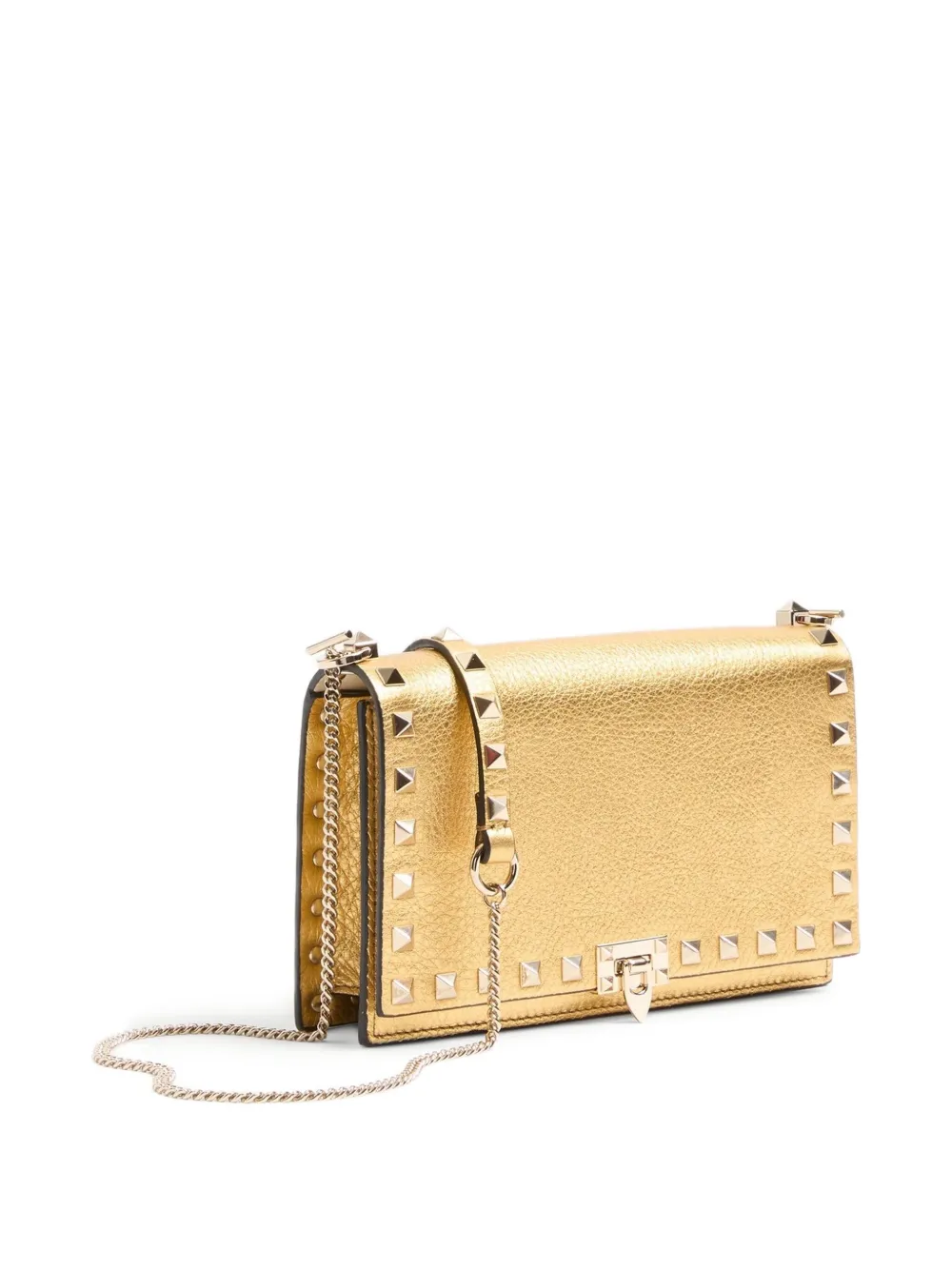 Valentino Garavani Rockstud kleine tas Goud