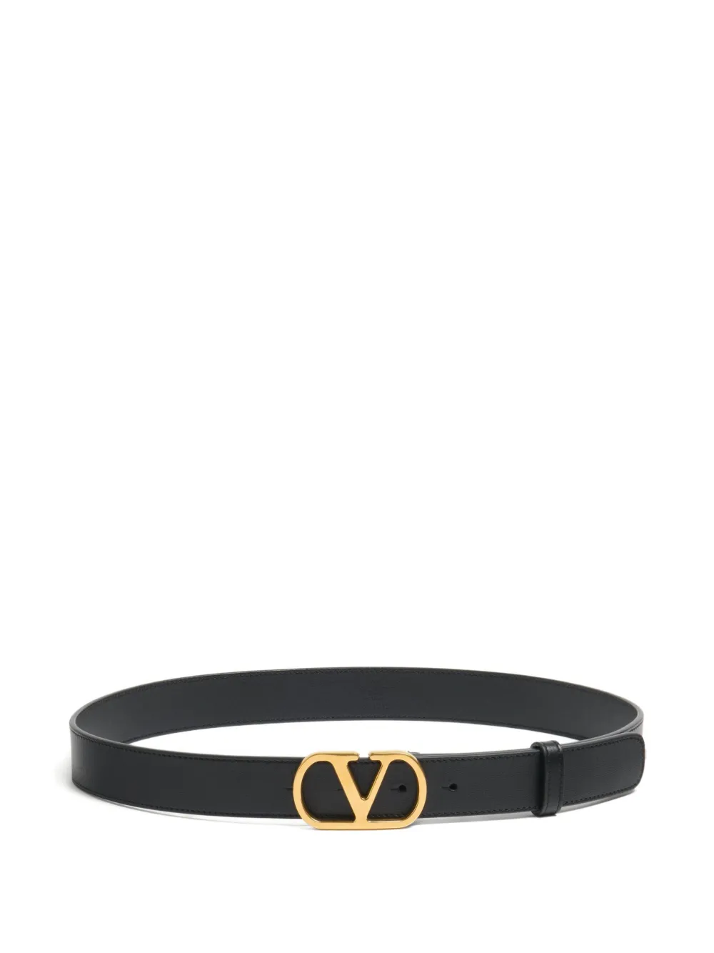 Valentino+Garavani+ceinture+VLogo+Signature+30+mm+en+cuir+-+Noir