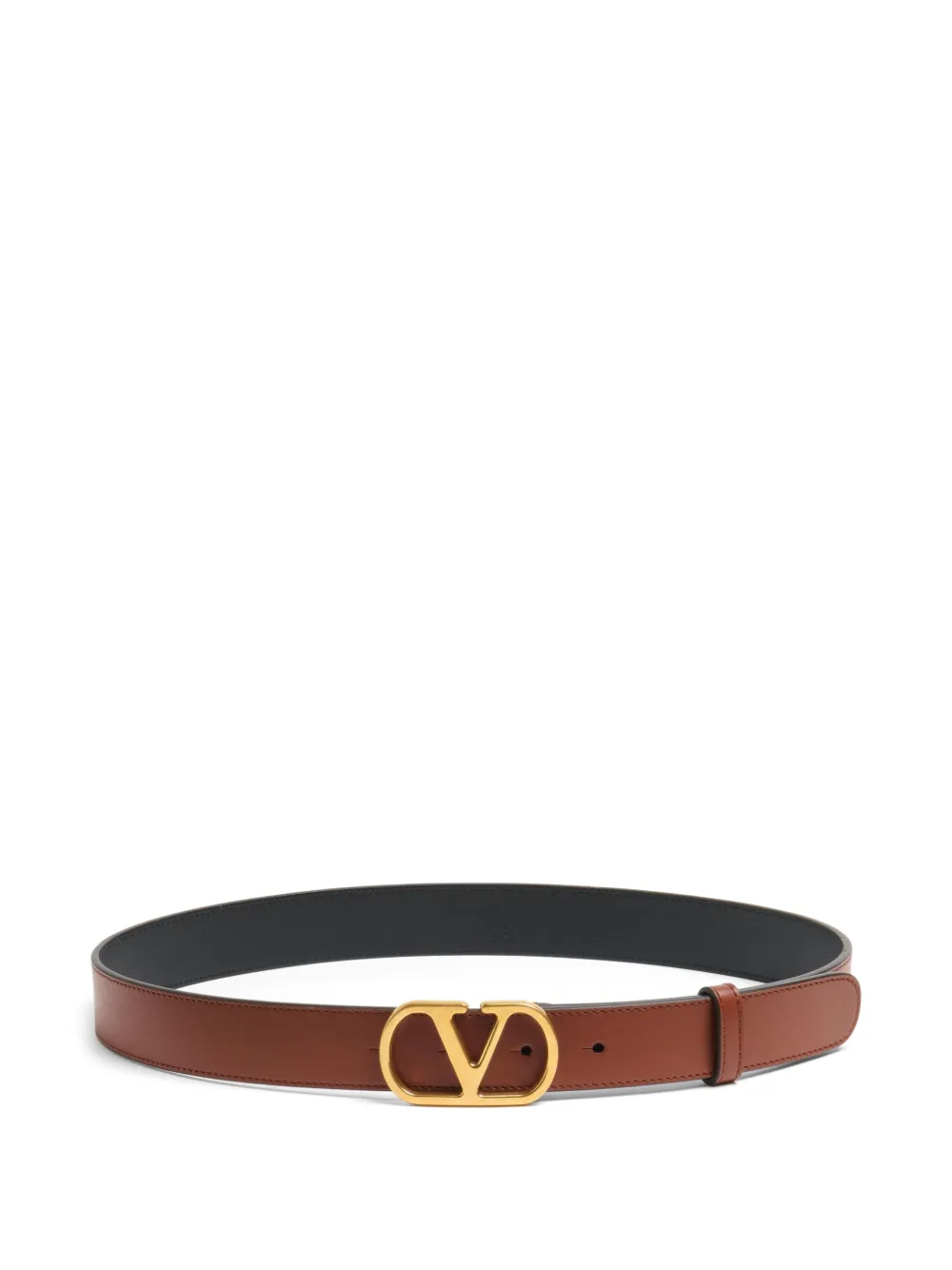 Valentino Garavani VLogo Signature riem Bruin