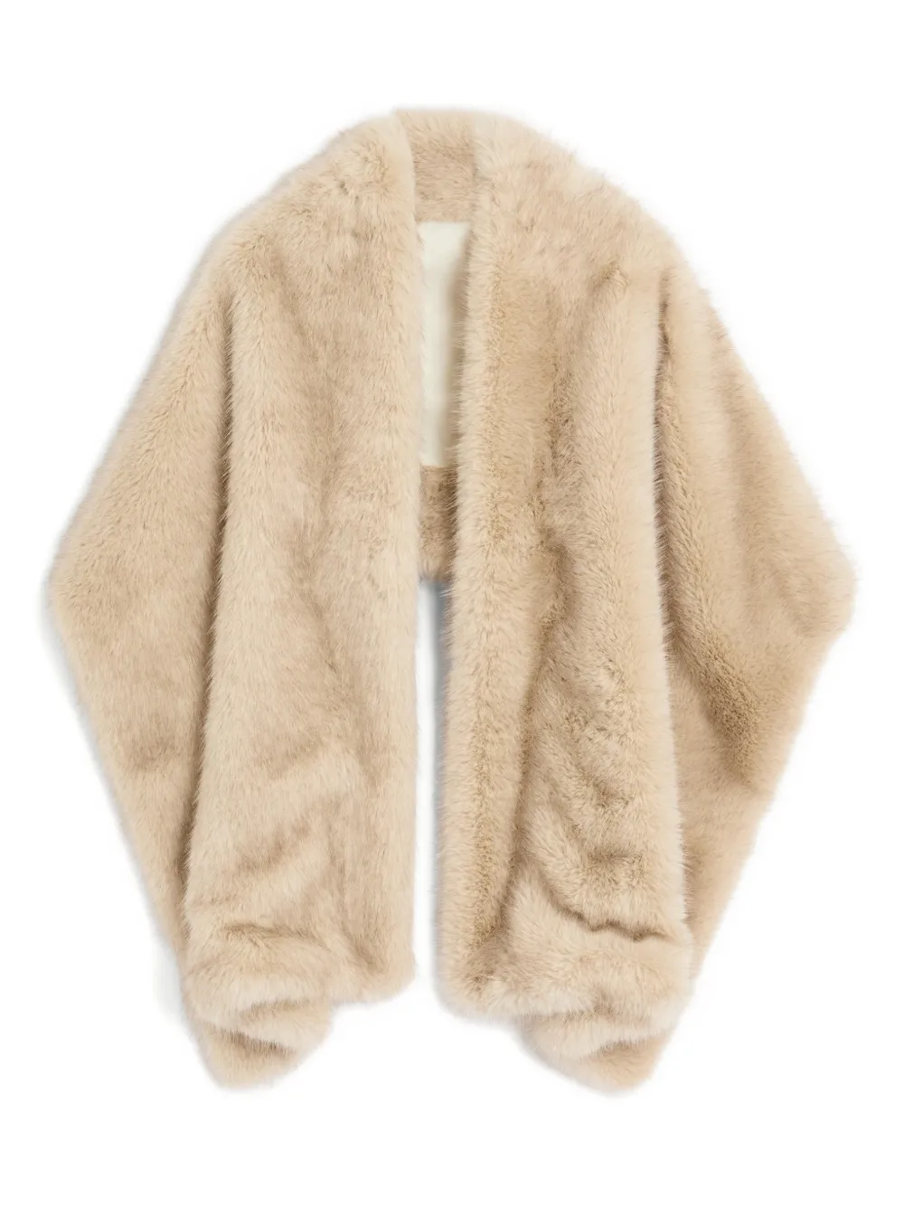 Valentino Garavani Sciarpa in pelliccia cruelty-free - Toni neutri