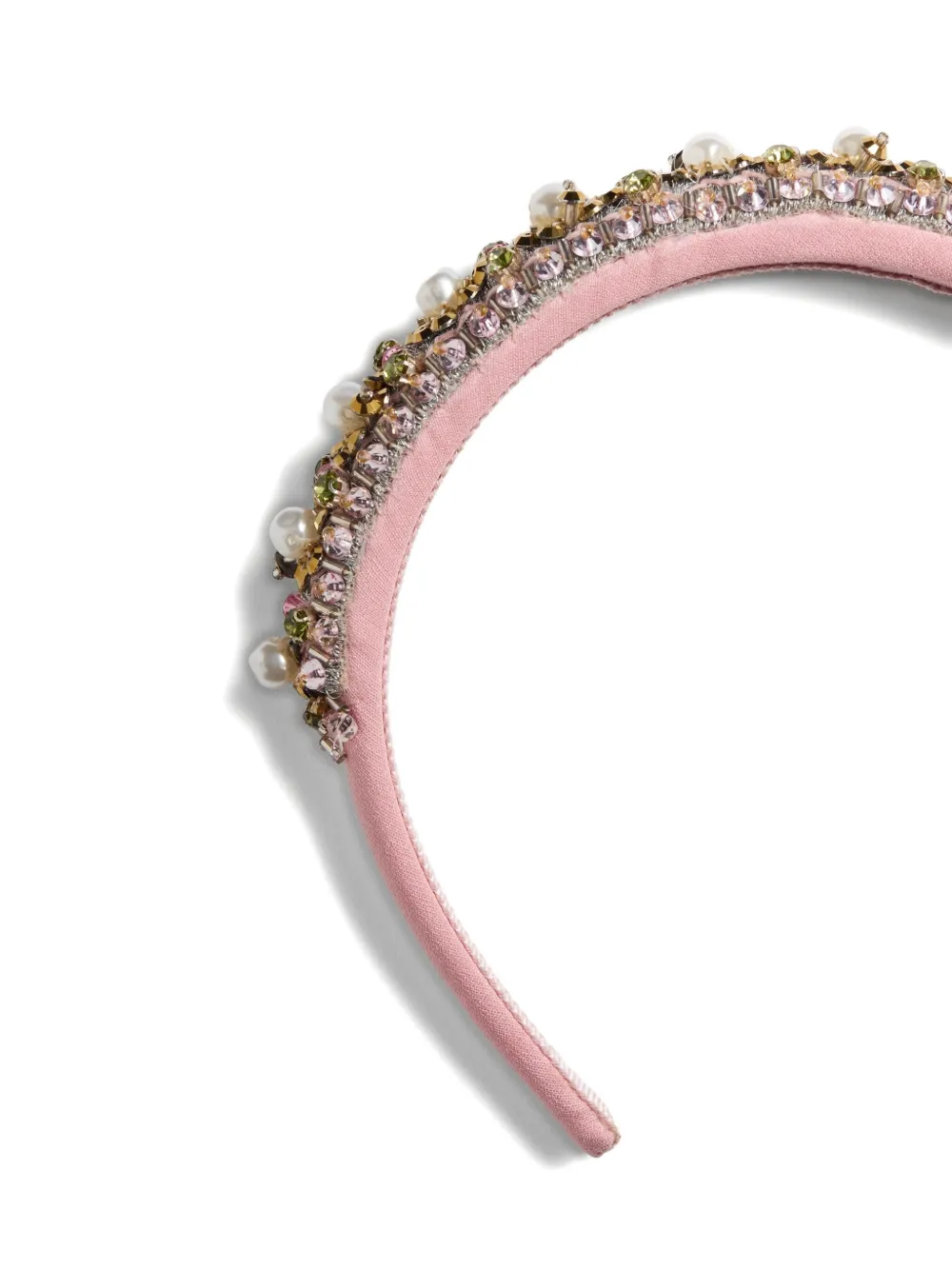 Valentino Garavani エンブロイダリー ヘアバンド | ピンク | FARFETCH JP