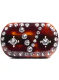 Valentino Garavani VLogo Signature hair clip - Brown