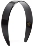 Valentino Garavani VLogo Signature headband - Black