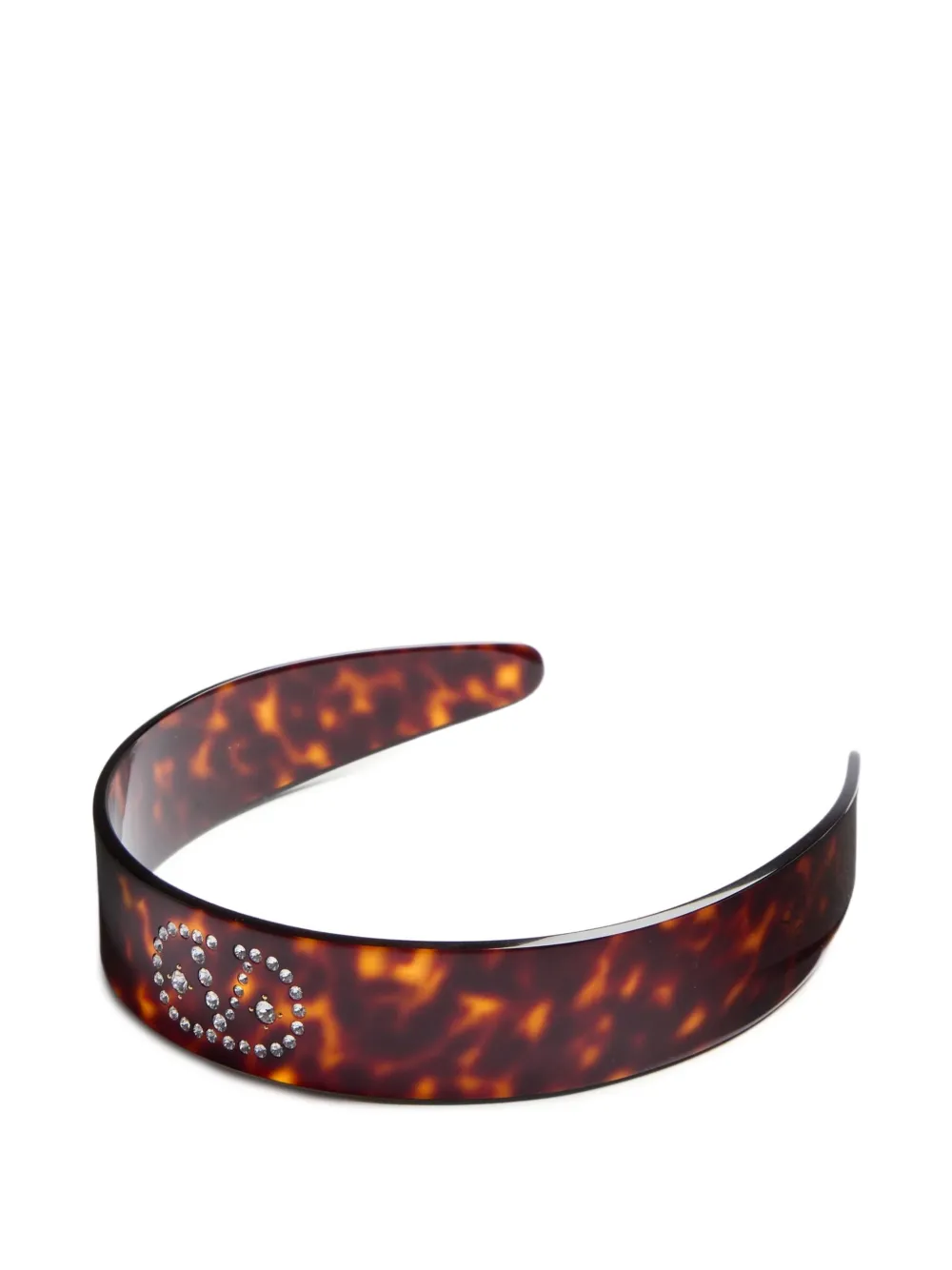 Valentino Garavani VLogo Signature haarband Bruin