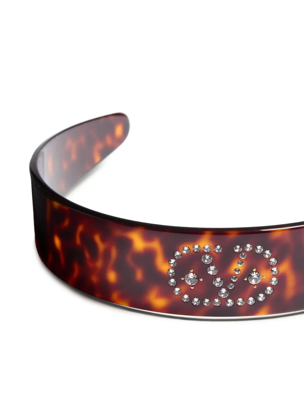 Valentino Garavani VLogo Signature haarband Bruin