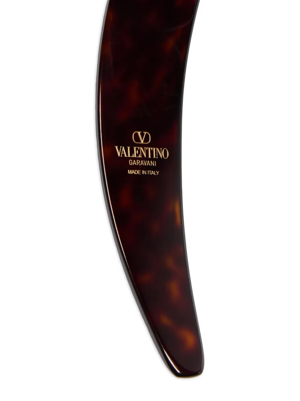 Valentino Garavani VLogo Signature haarband Bruin