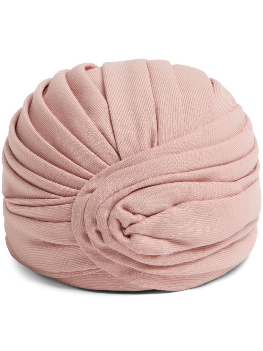 Valentino Garavani rigid wool head scarf - Pink