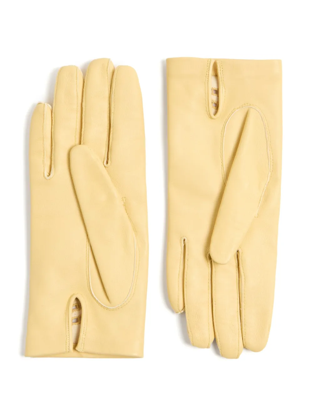 Valentino Garavani Uitgesneden handschoenen - Geel