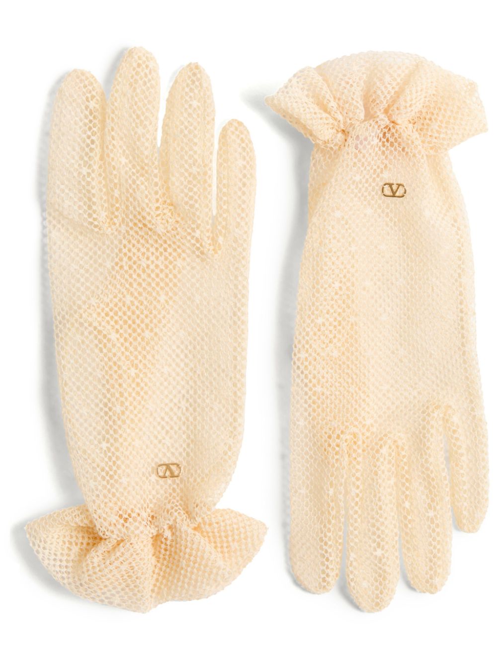 Valentino Garavani VLogo Signature gloves - Neutrals