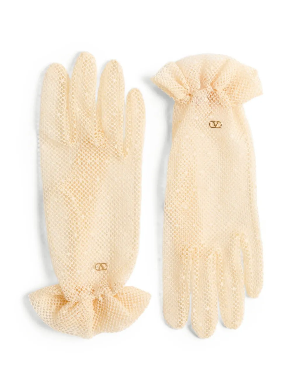 Valentino Garavani VLogo Signature gloves - Neutrals