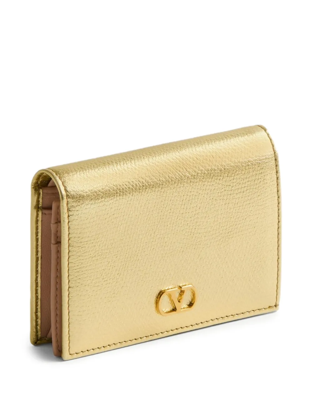 Valentino Garavani VLogo Signature portemonnee Goud