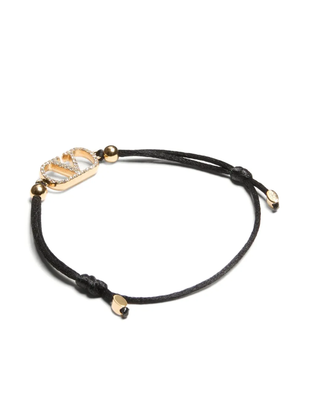 【Valentino】VLOGO SIGNATURE BRACELET◆4W0J0S32FPE Valentino Garavani VLogo Signature Bracelet | Black