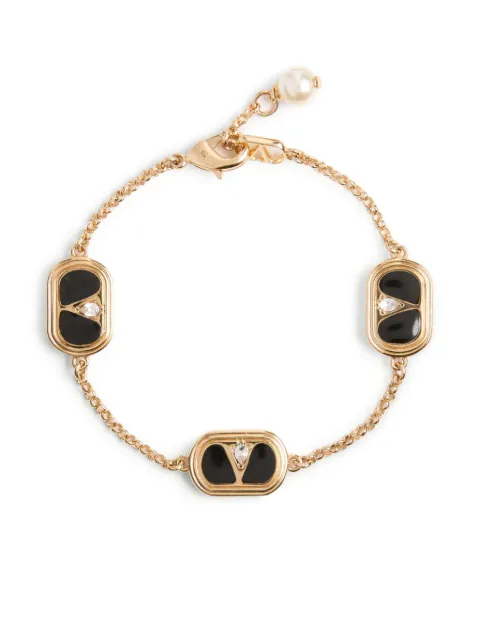 Valentino Garavani Oval embellished bracelet