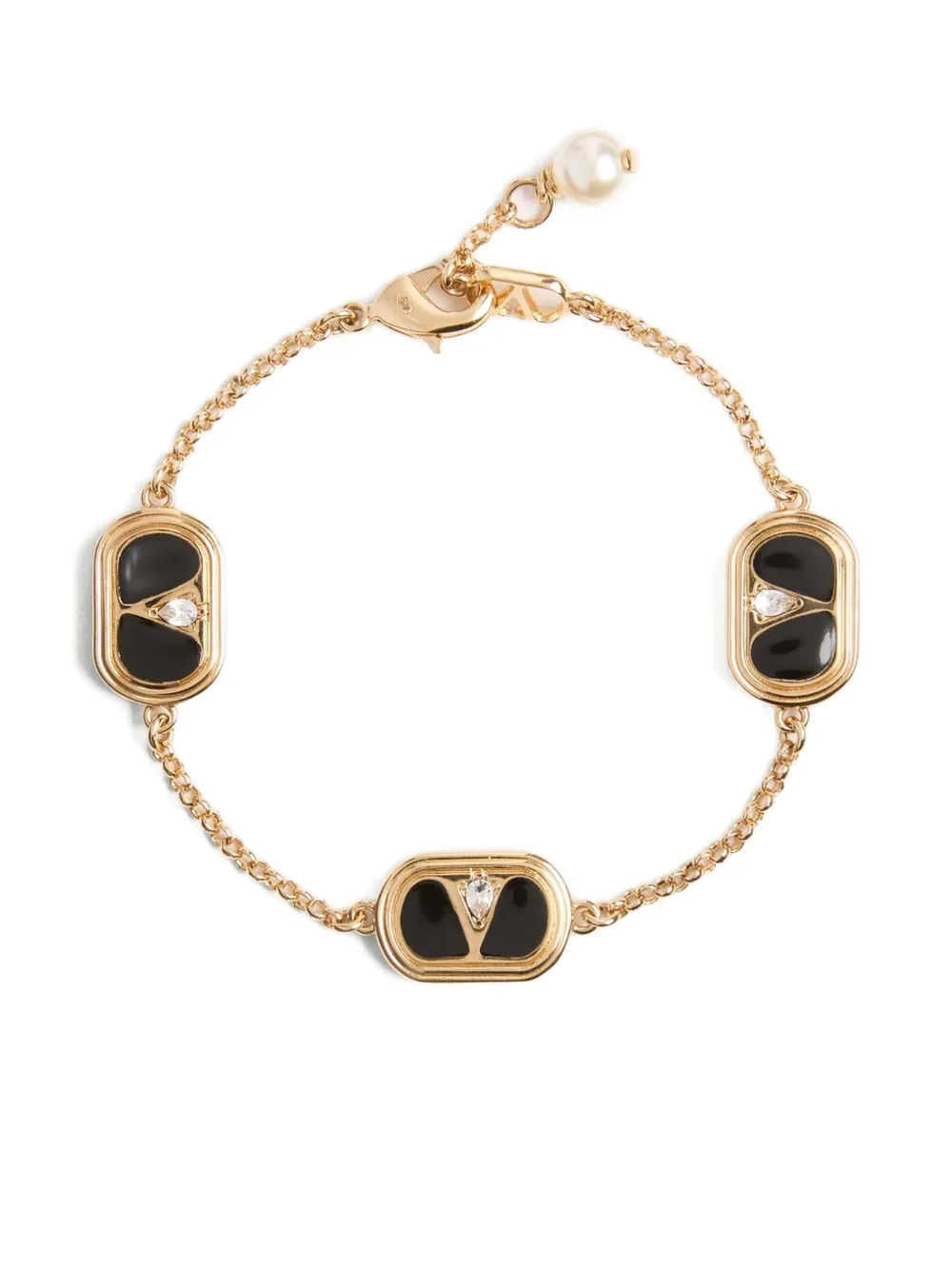 Valentino Garavani VLogo Signature bracelet | Gold | Image 1