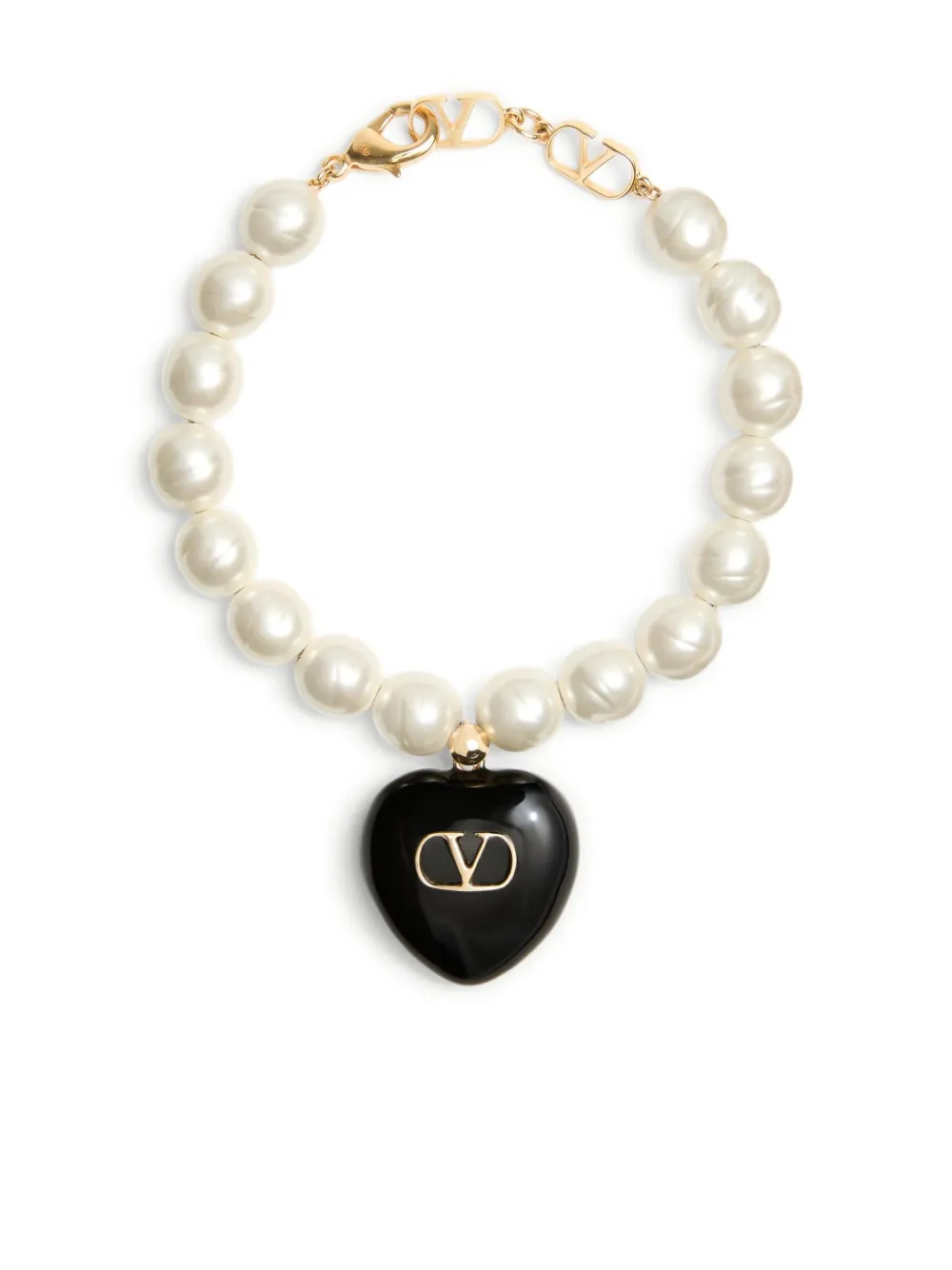 Valentino Garavani Coeur Royal bracelet | Neutrals | Image 1