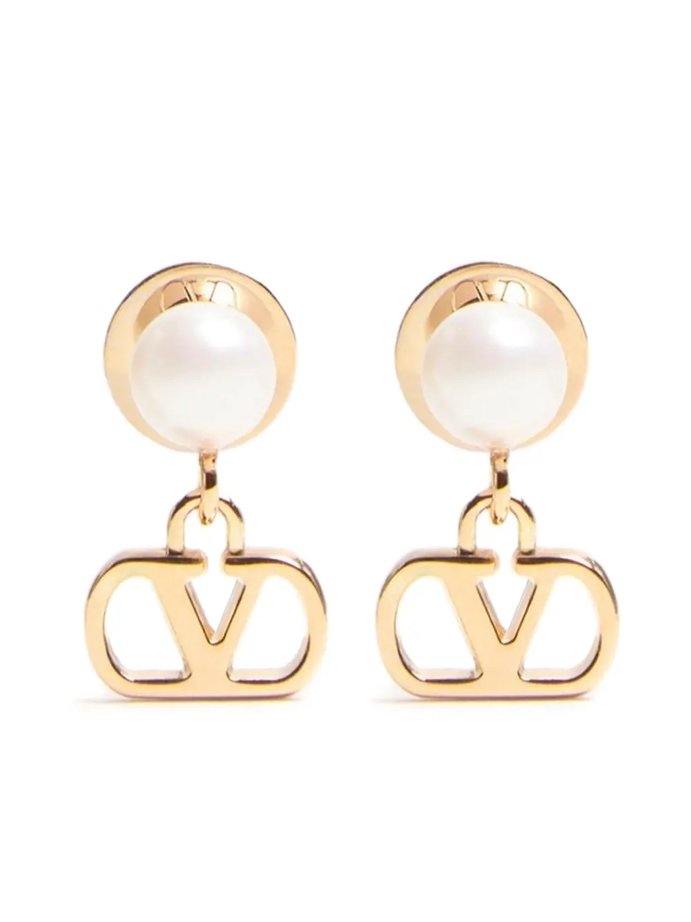 Valentino Garavani VLogo Signature earrings | Gold | Image 1