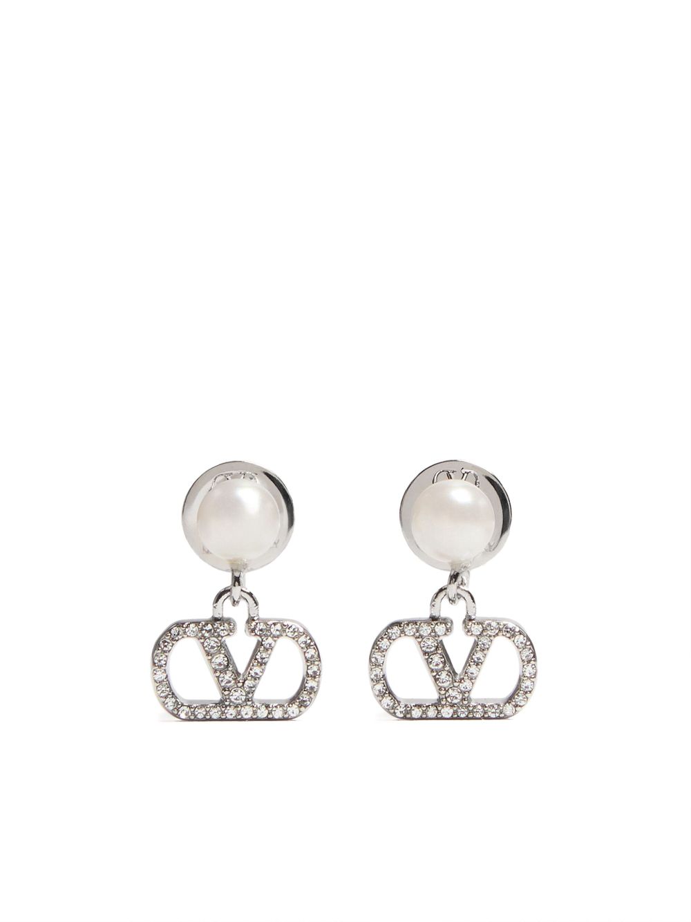 VLogo earrings