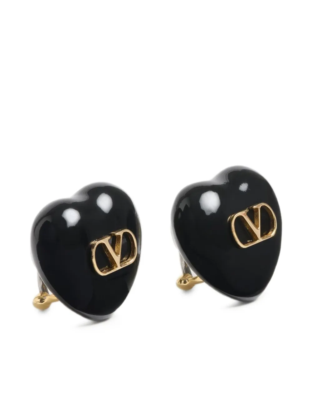 Valentino Garavani Coeur Royal oorbellen - Goud