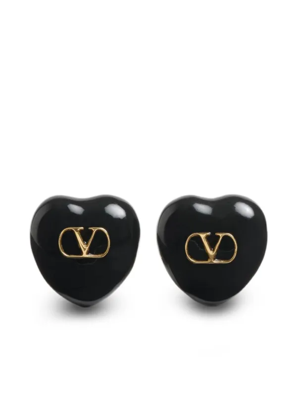 VALENTINO GARAVANI ハート型ピアス Valentino Garavani Coeur Royal ピアス | ゴールドトーン | FARFETCH JP