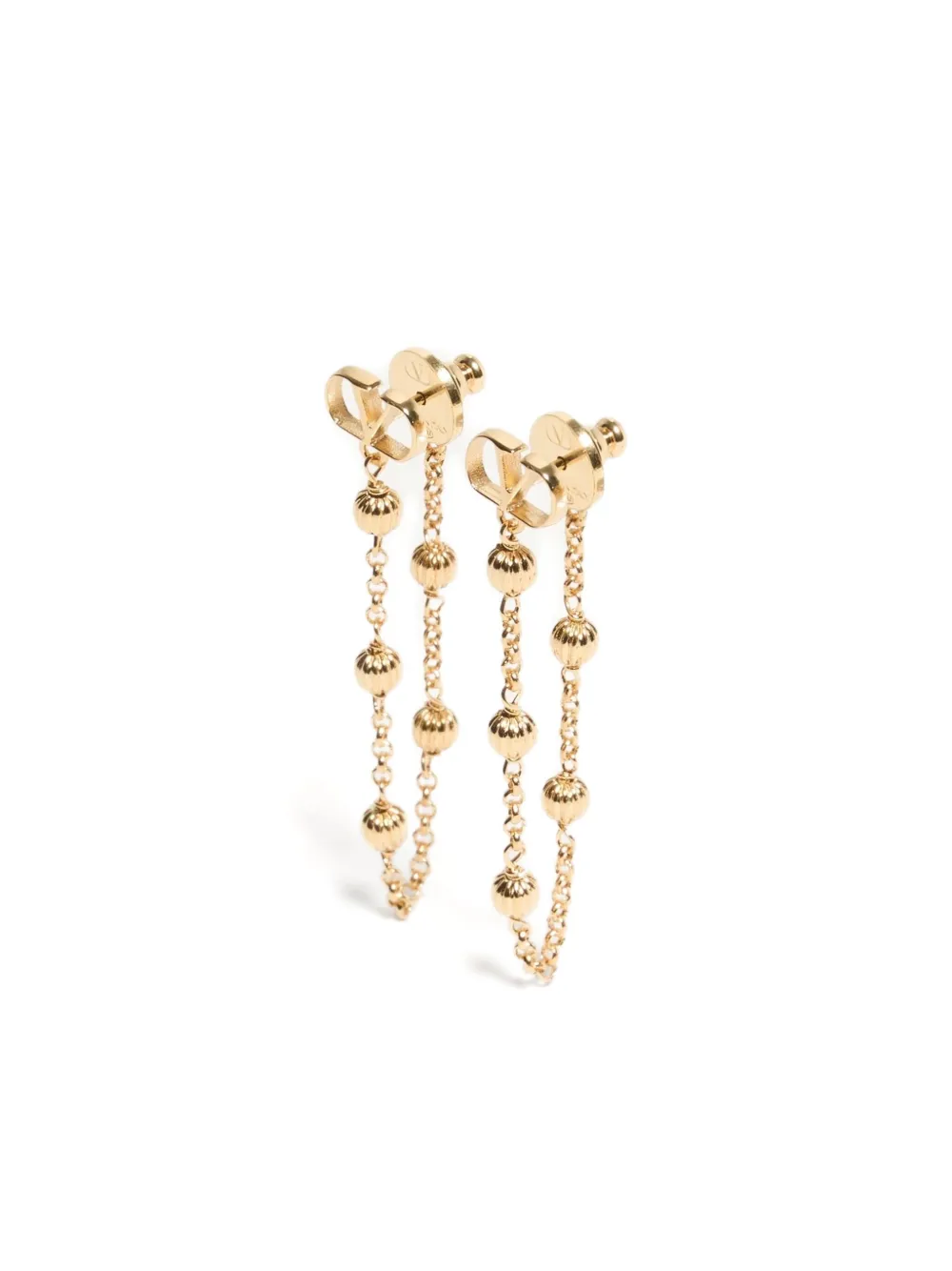  Valentino Garavani Vlogo Signature Earrings - Gold 