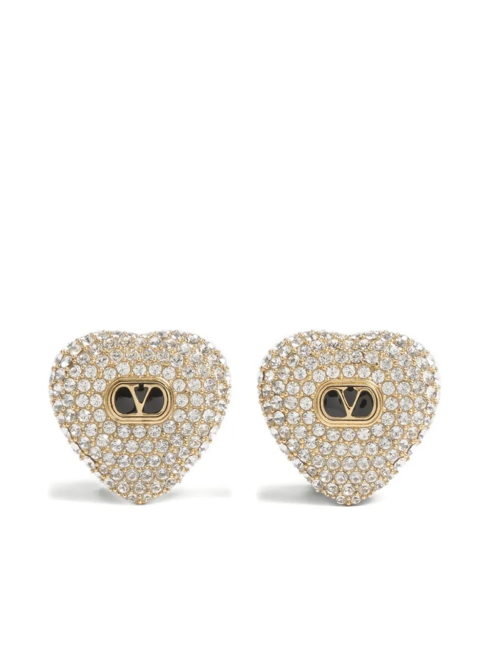 Valentino Garavani Coeur Royal ピアス - ゴールドトーン