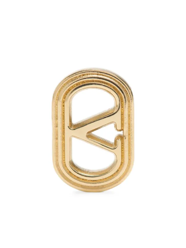 【関税&送料込み】Valentino Garavani Gold Ovalette Earring Valentino Garavani Ovalette Earrings | Gold | FARFETCH