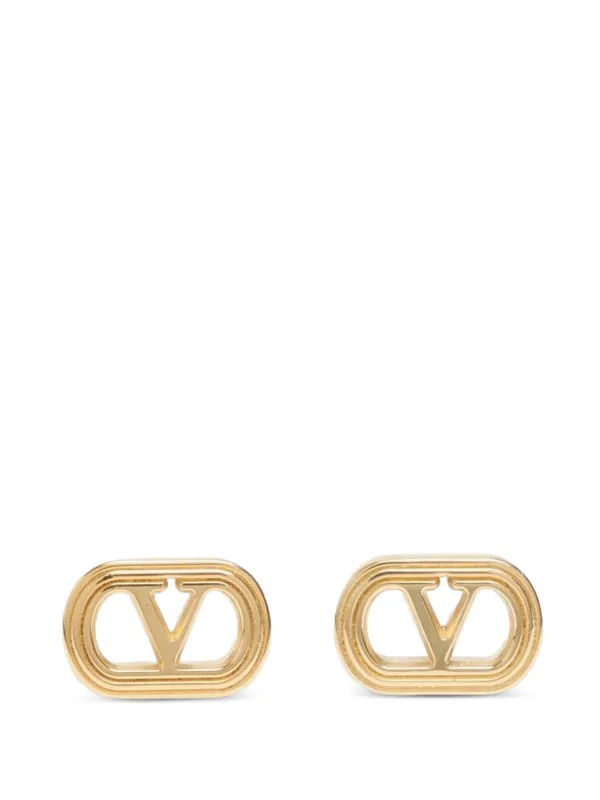 Valentino Garavani Ovalette ピアス | ゴールドトーン | FARFETCH JP