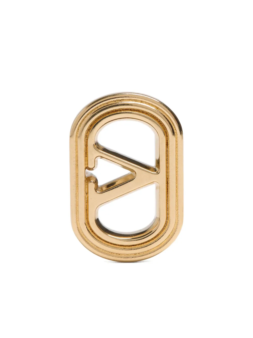  Valentino Garavani Pendientes Ovalette - Dorado 