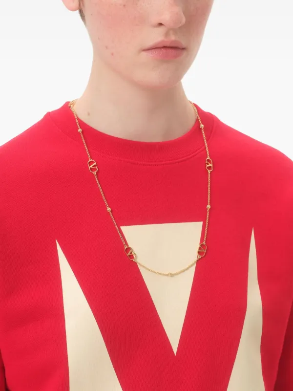 Valentino Garavani Collana VLOGO Signature | Oro | FARFETCH IT