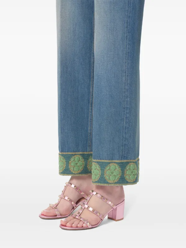 Valentino Garavani ロックスタッズ サンダル | ピンク