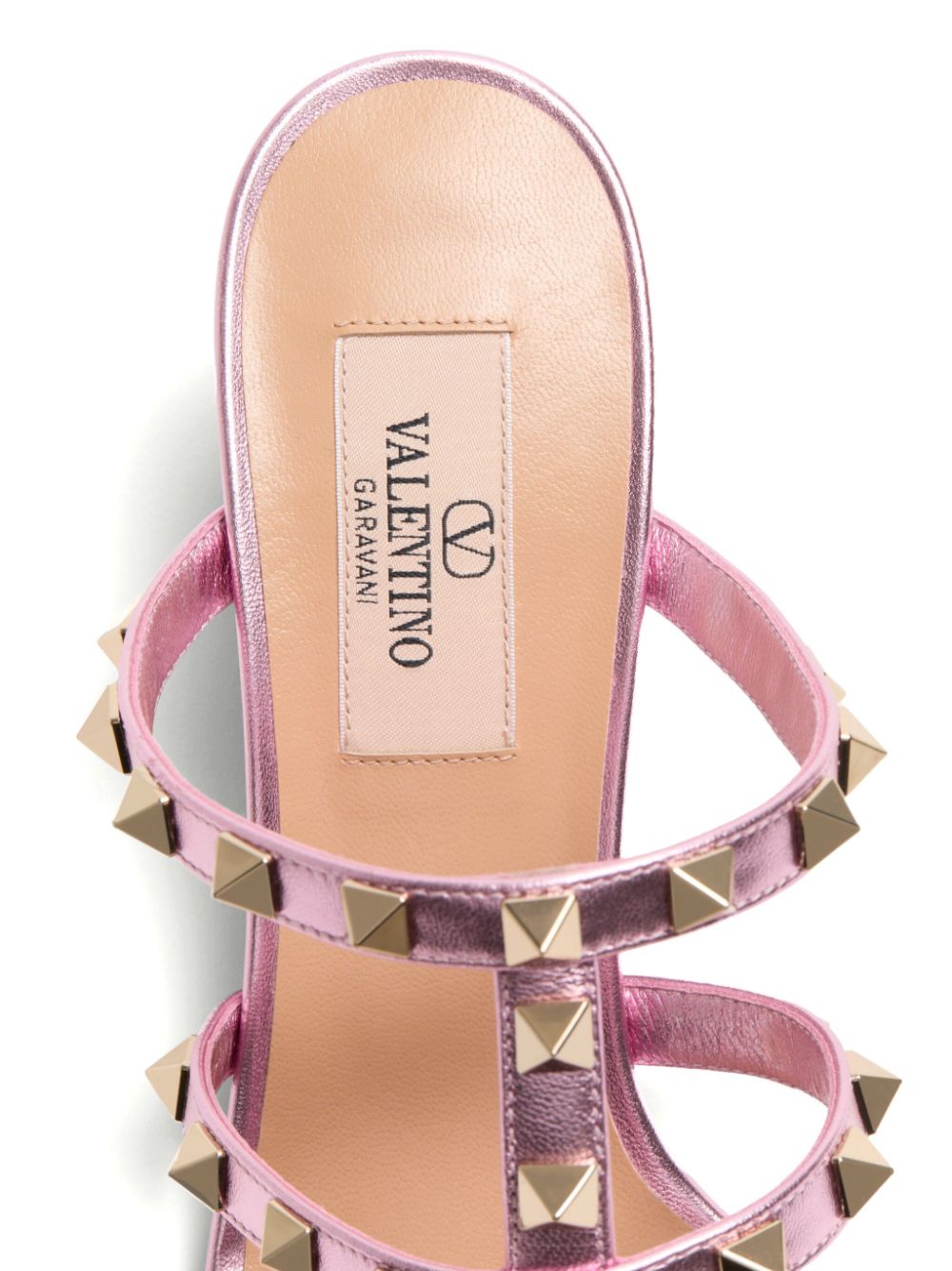 Valentino Garavani 60mm Rockstud sandals Pink