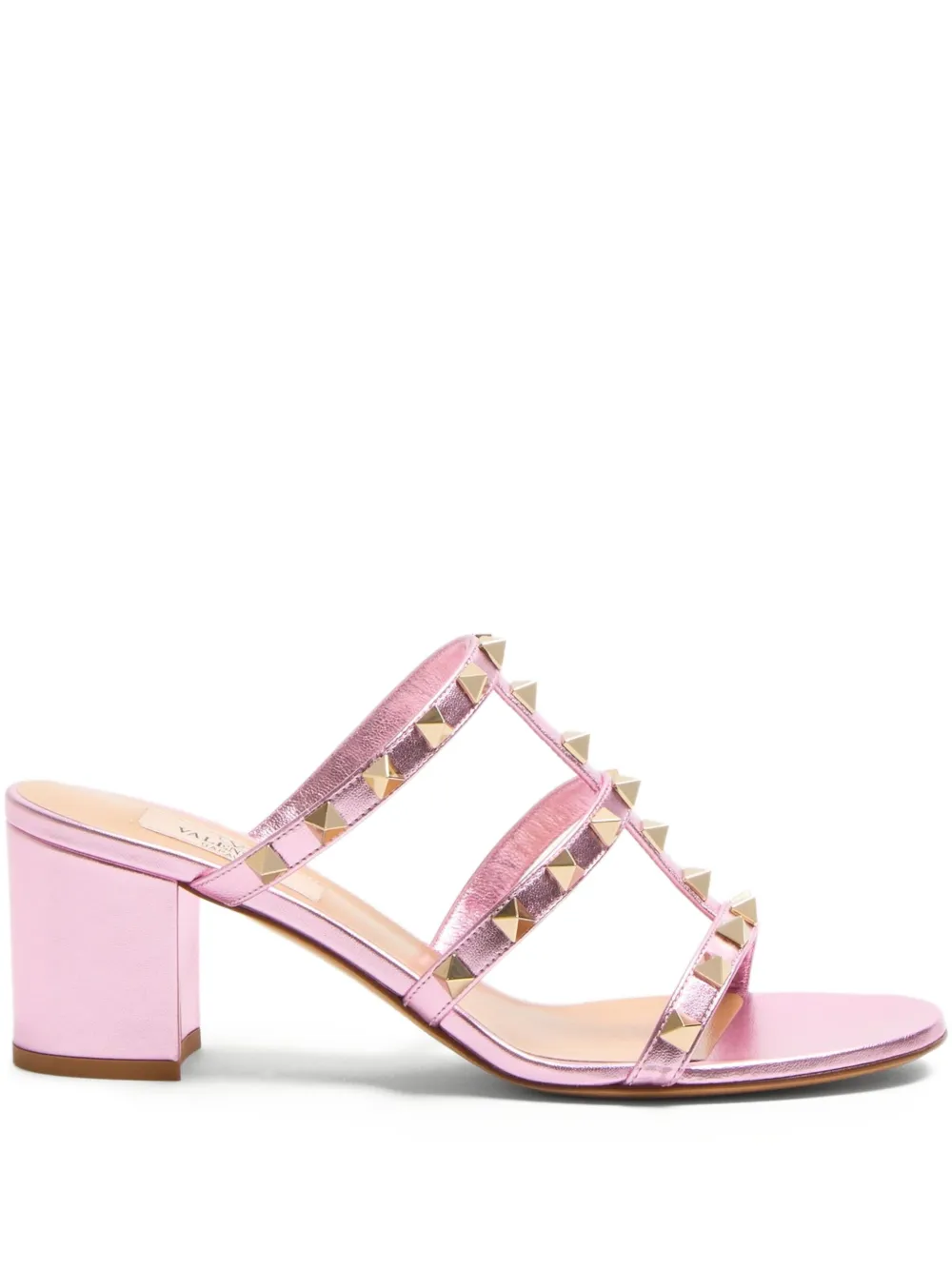 Valentino Garavani Rockstud 60 mm sandalen Roze