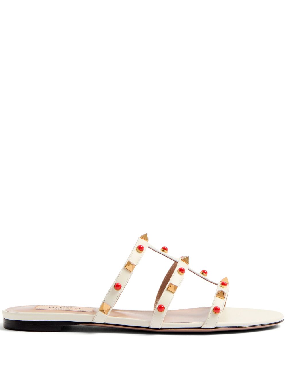 Valentino Garavani rockstud sandals Neutrals