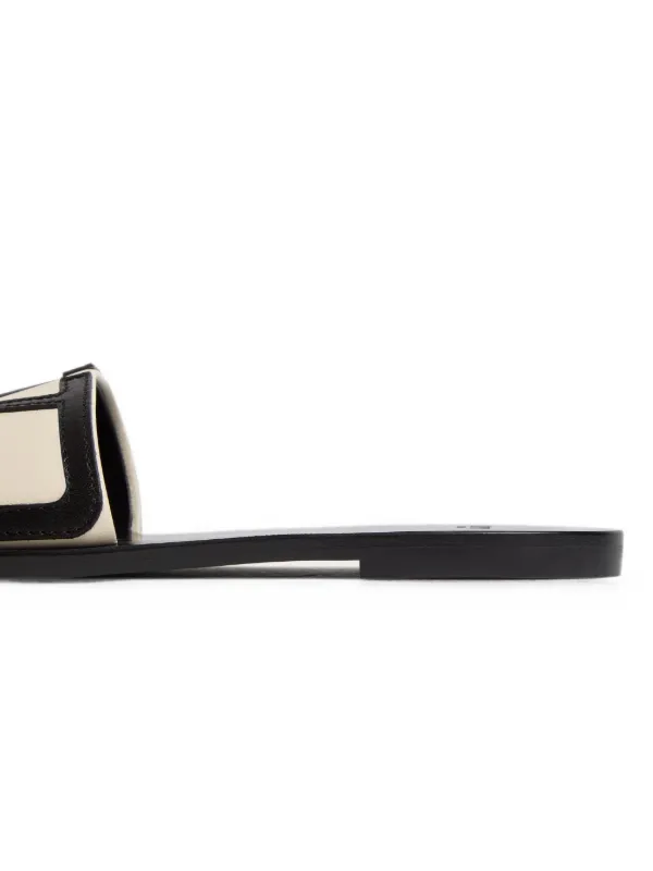 Valentino Garavani Viva Superstar Sandals | Black | FARFETCH
