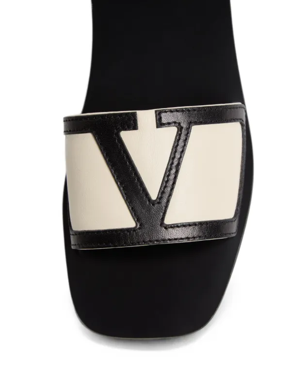 Valentino Garavani Viva Superstar Sandals | Black | FARFETCH