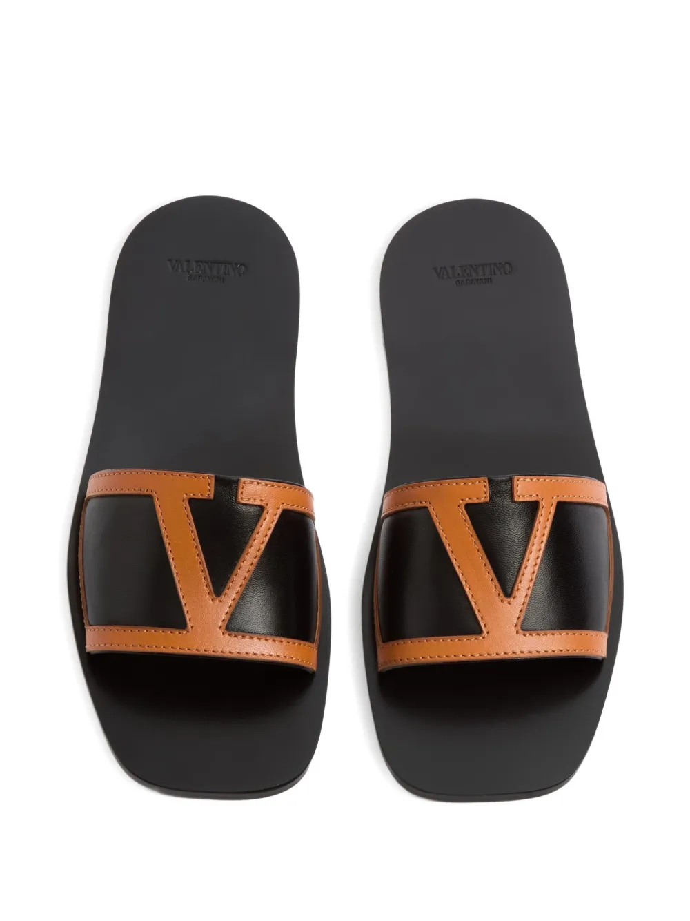 Valentino Garavani Viva Superstar sandalen Zwart