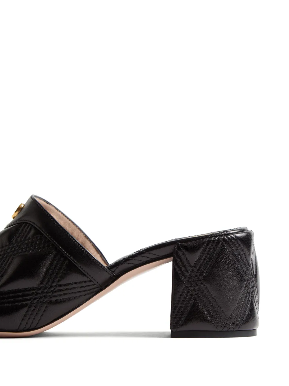 Valentino Garavani VLogo Signature quilted mules Black