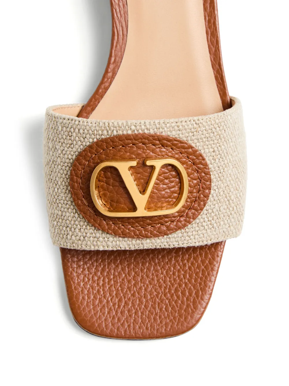 Valentino Garavani VLogo sandals Neutrals