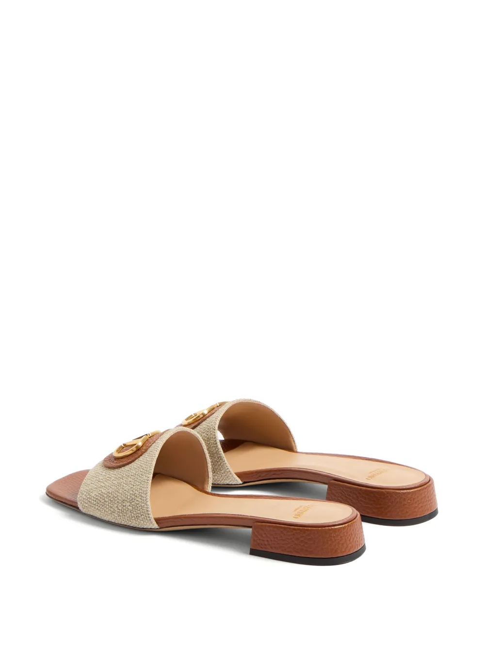 Valentino Garavani VLogo sandals Neutrals