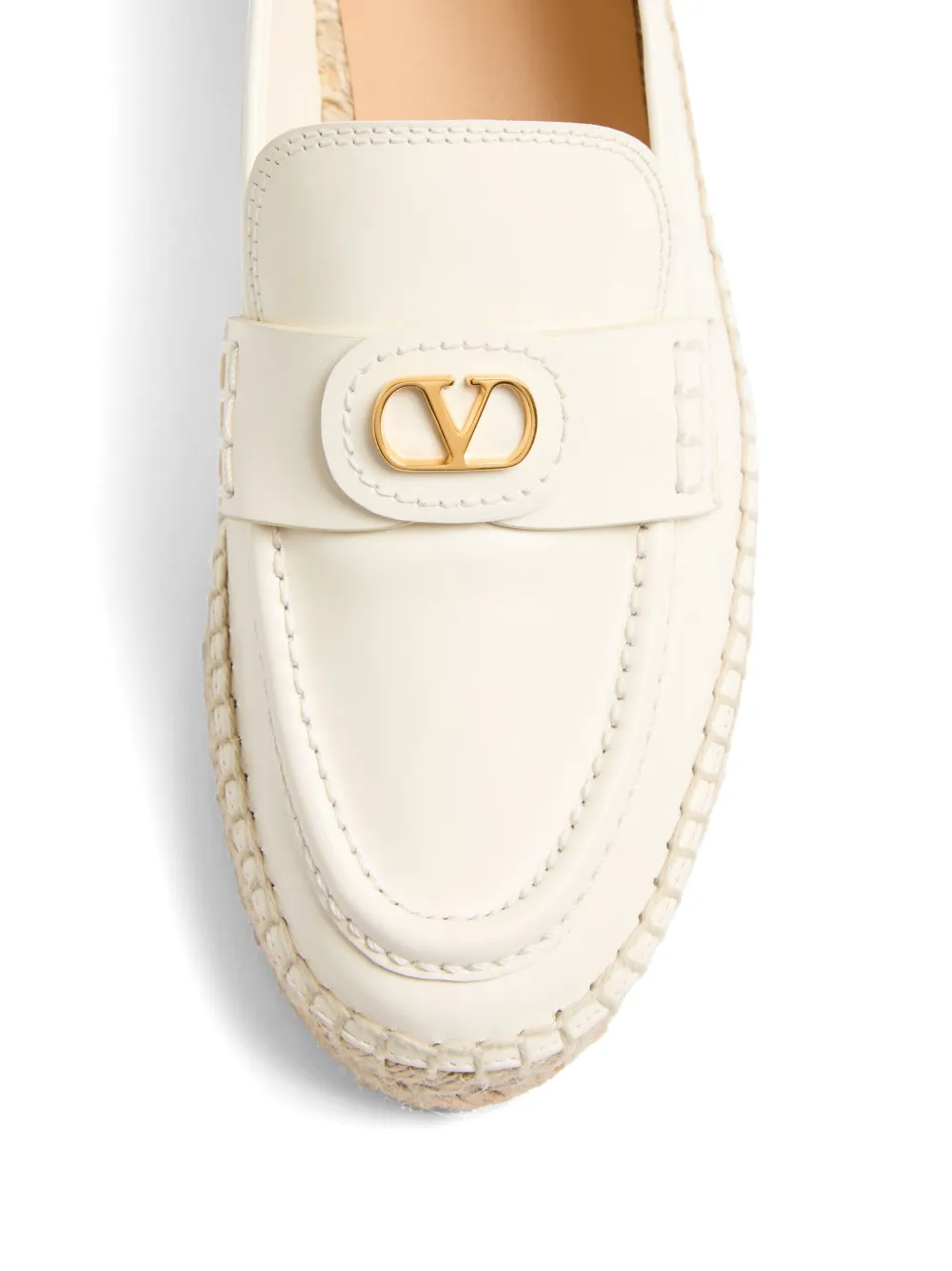 Valentino Garavani VLogo Signature espadrilles Wit