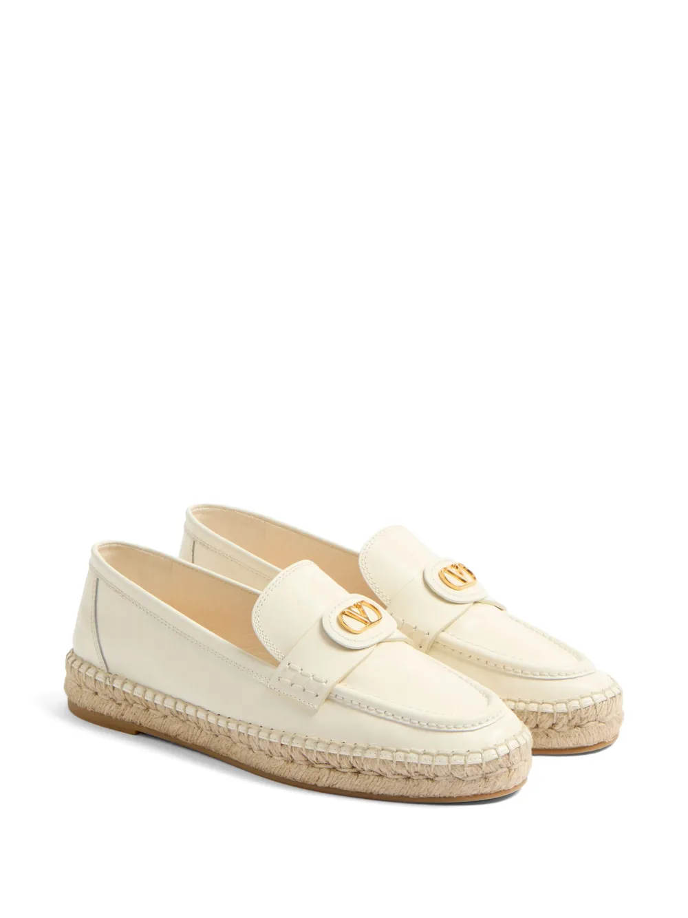 Valentino Garavani VLogo Signature espadrilles Wit