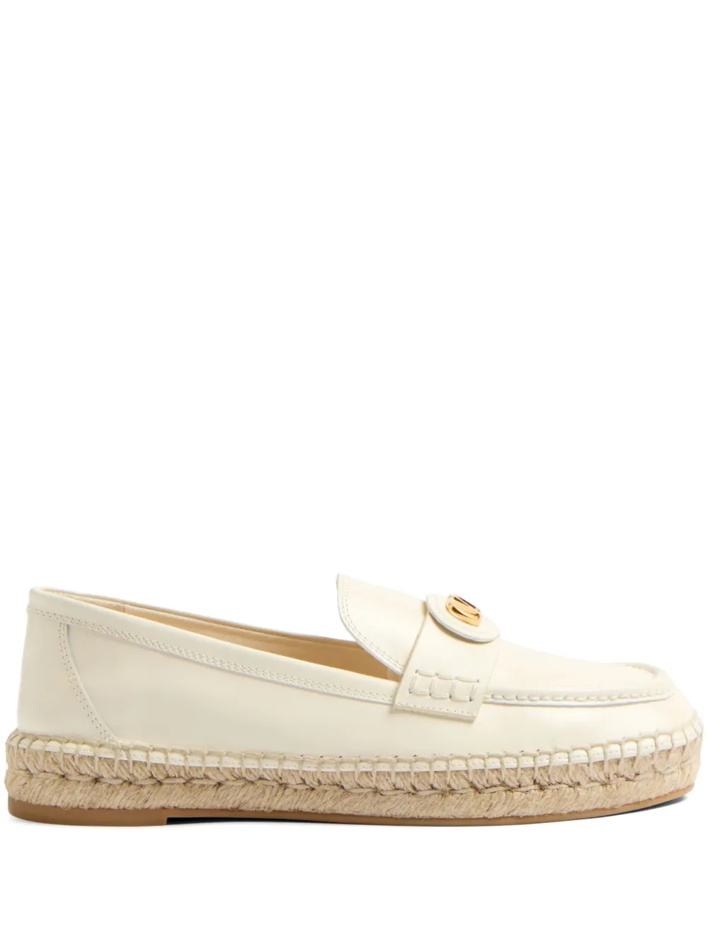 Valentino Garavani VLogo Signature espadrilles Wit