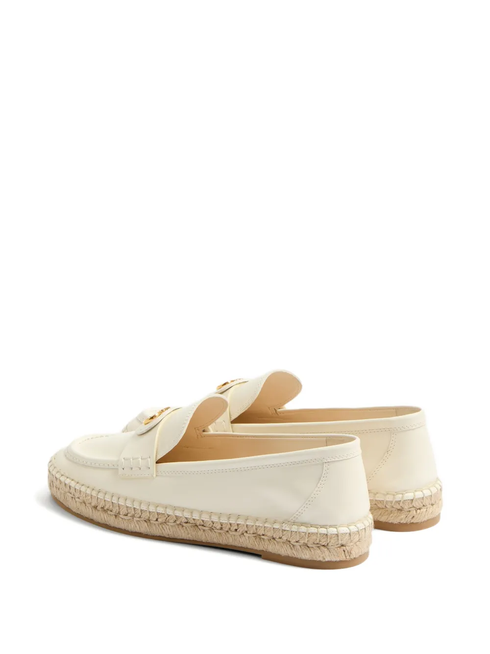  Valentino Garavani Vlogo Signature Loafers - White 