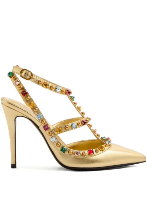 Valentino Garavani 100mm Rockstud Décolleté pumps