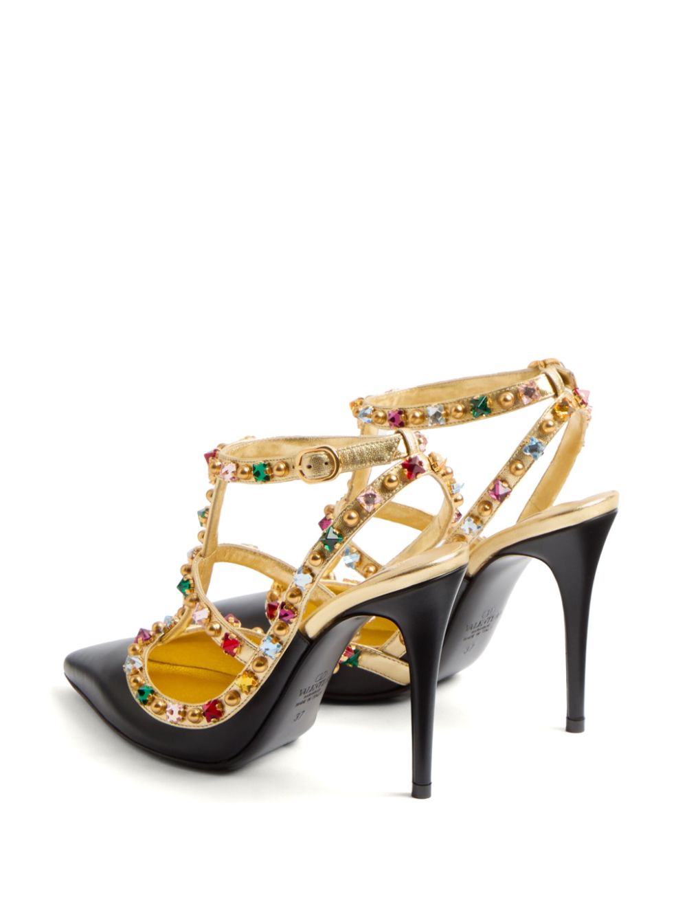 Valentino Garavani Rockstud 100mm pumps Zwart